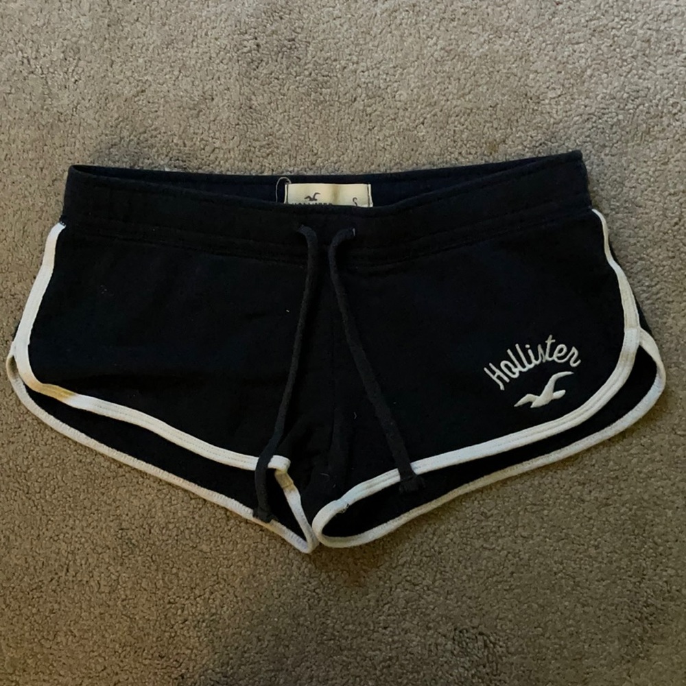Navy Hollister Gym Shorts